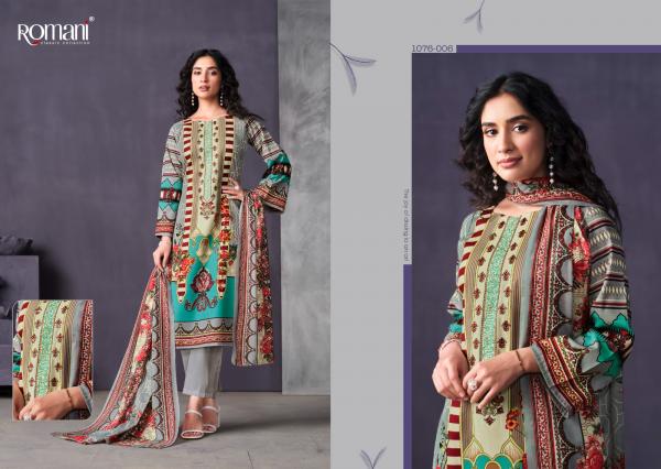 Romani Mareena Vol 12 Regular Cotton Designer Dress Material Collection